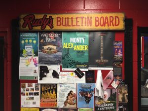 Rudy's Bulletin Board